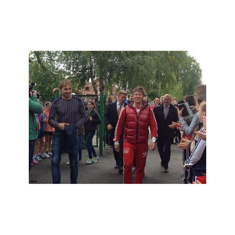 Открытие спортивной площадки